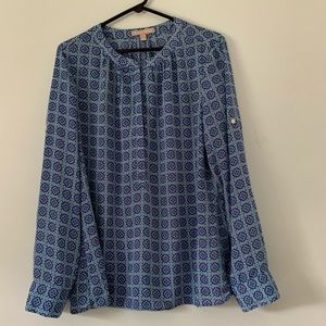 Banana Republic long sleeves Blouse Size L